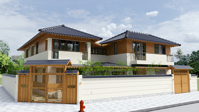 Xây nhà truyền thống (Biệt thự)