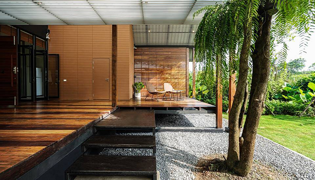 Ngôi nhà bền vững nhờ giữ nhiệt độ lý tưởng quanh năm