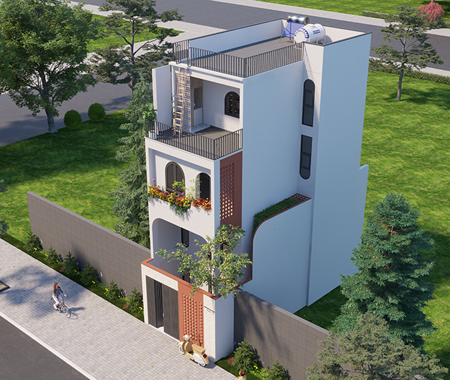 Xây nhà truyền thống (Nhà phố)