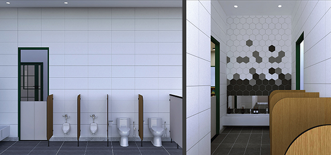 Khu vệ sinh đạt chuẩn