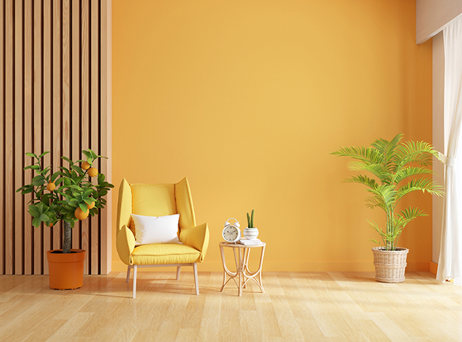 Mức độ hấp thụ nhiệt của màu vàng