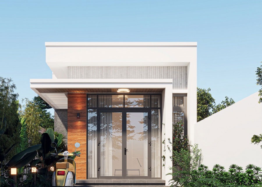 Luồng gió đi qua nhà nhỏ hoặc công trình thấp tầng như thế nào?