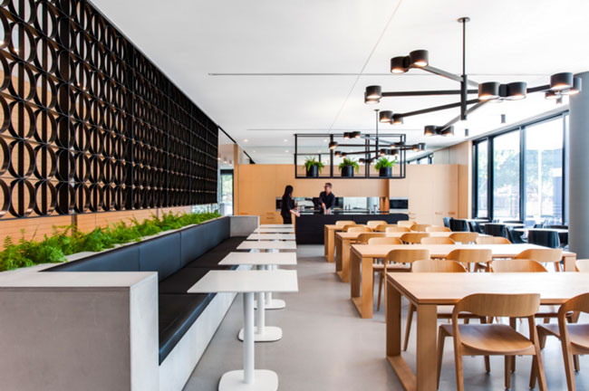 thiết kế quán cafe văn phòng