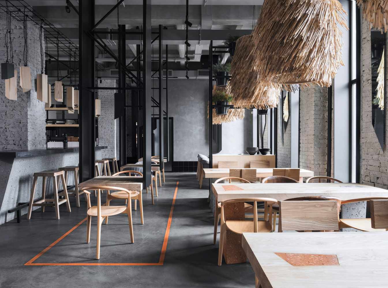 thiết kế thi công nội thất nhà hàng